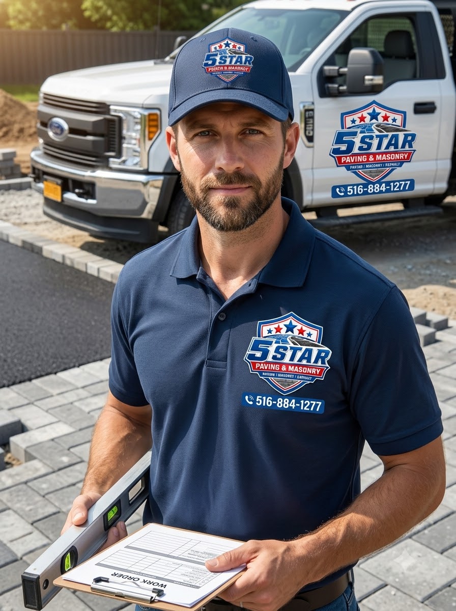 5Star Paving and Masonry paving contractor in Islip Terrace New York