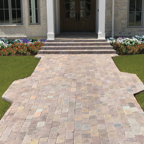 Paver patio installation by 5Star Paving and Masonry